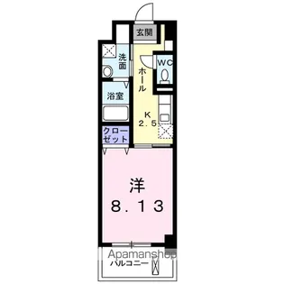 広島県福山市南蔵王町2丁目【マンション】の間取り