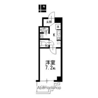 T&Sセンチュリーハイツ【201号室】の間取り