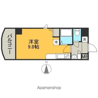 サン・アペックス名駅【502号室】の間取り