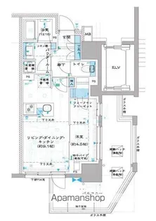 オーパスレジデンス中板橋【13階】の間取り