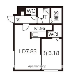 J−ECOA北27条【2階】の間取り