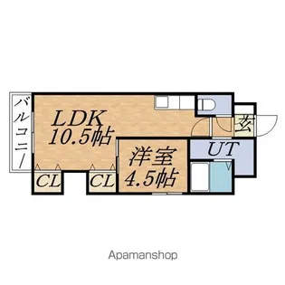 ステートメナー中島公園【2階】の間取り