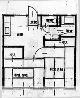 パナハイツウィル【1階】の間取り