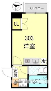 ライオンズプラザ芝公園【3階】の間取り