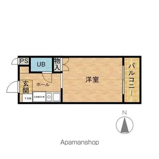 イーストヴィレッジ茨木【2階】の間取り
