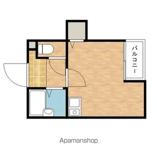 フォンターナ大宮【202号室】の間取り