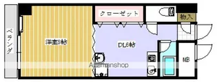 ラポール小町【601号室号室】の間取り