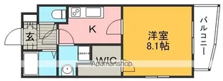 フローレス【2階】の間取り