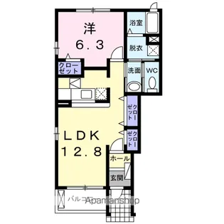 エスペランサ【1階】の間取り