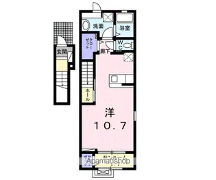 イーストビースティ Ⅰ【2階】の間取り