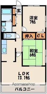 フィネス三浦【3階】の間取り
