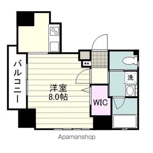 D DESIGN高麗【705号室】の間取り