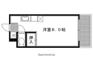 アヴェニール佐藤【303号室】の間取り