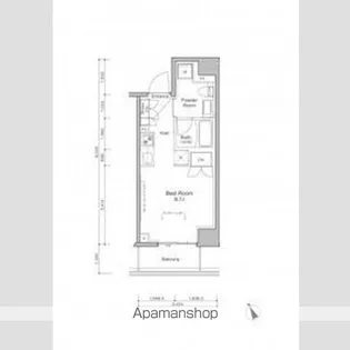 プラウドフラット浅草橋Ⅲ【3階】の間取り