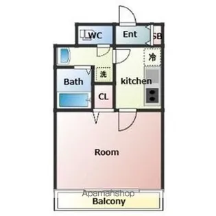 メゾンドール栄【3階】の間取り