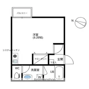 KMヒルズ【1階】の間取り