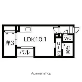 愛知県常滑市新開町2丁目【アパート】の間取り