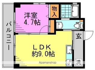 ロイヤルハイツ新高円寺【2階】の間取り