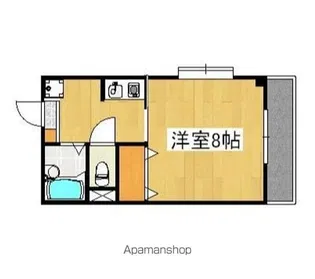 パークサイド西【3階】の間取り