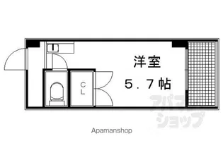 LOFTY46【407号室】の間取り