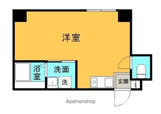 74パークマンション【5階】の間取り