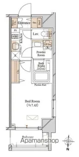 ブランシエスタ両国【3階】の間取り