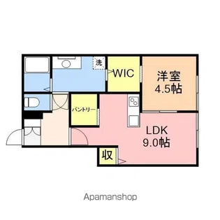 サティスファイ【1階】の間取り