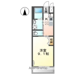 オーシャンⅡ【1階】の間取り