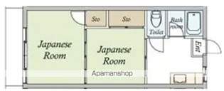 クロノス犬目町【2階】の間取り