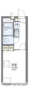 レオパレスコスモⅡ【2階】の間取り