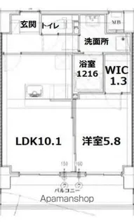 F・STAGE江平EAST【7階】の間取り