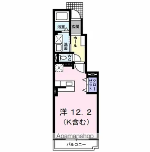 プラスパーA【1階】の間取り
