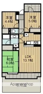 ダイアパレス青梅新町【1階】の間取り
