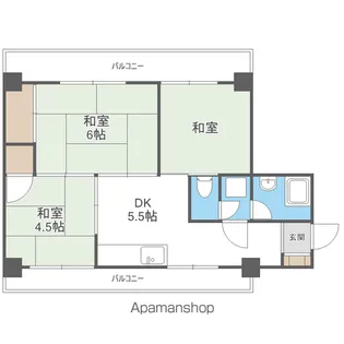 吉正ビル【301号室】の間取り
