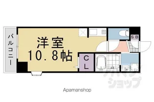 エスト堀川【601号室】の間取り