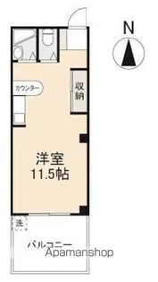 小川マンション【4階】の間取り