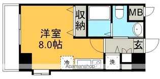 AQUATOWNEAST−2【4階】の間取り