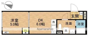 エトス初台【-1階】の間取り