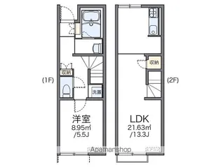 レオネクストFREEDOM【1階】の間取り