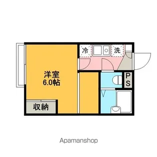 レオパレスイシイ【2階】の間取り