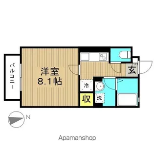 プレシャス ジュノー【2階】の間取り