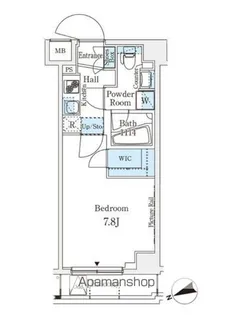 アジールコート山手動坂【2階】の間取り