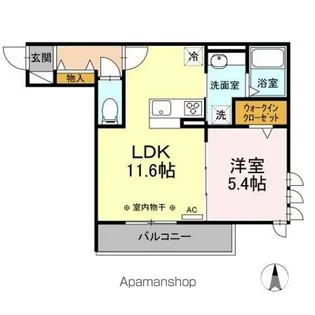 MAISON MINETTE(メゾン ミネット)【2階】の間取り