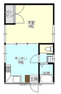 コーポIY【105号室】の間取り