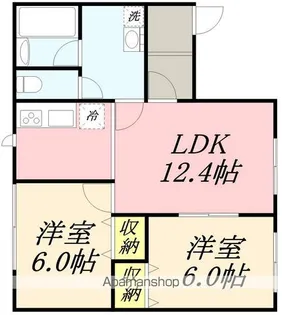 フォレストリーⅡ【101号室】の間取り