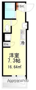 ルネコート京成小岩【202号室】の間取り