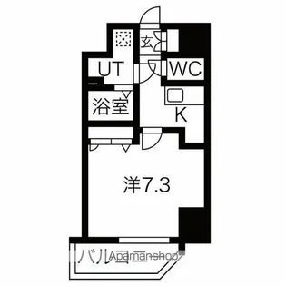 エスリード大須デュオ【12階】の間取り