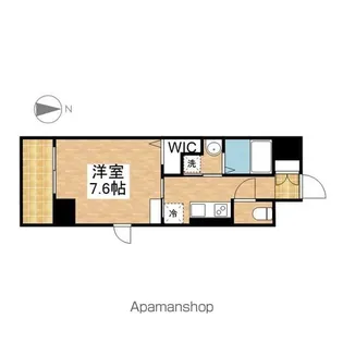 ホワイトメゾン新栄【5階】の間取り