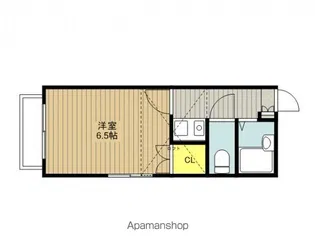 レオパレス江戸川台第14【104号室号室】の間取り