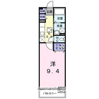 セレーノS・K【1階】の間取り